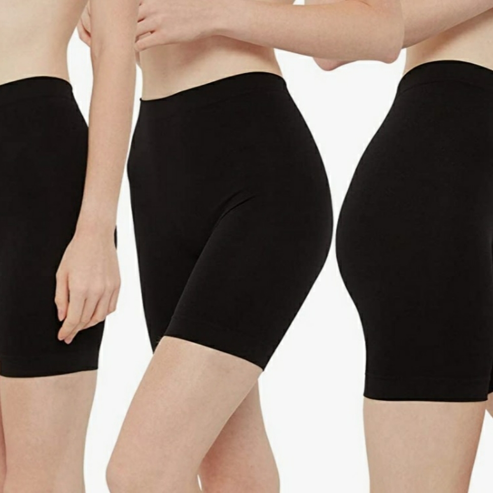 Women's Slip Shorts for Under Dresses High Waisted Summer Shorts 3-Pack